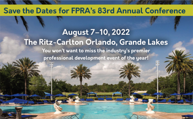 FPRA Annual Conference 2022 Save the Date announcement image